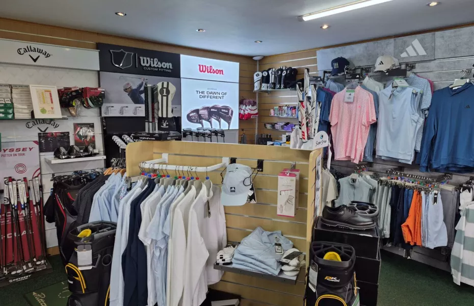 Hayston GC: Pro shop