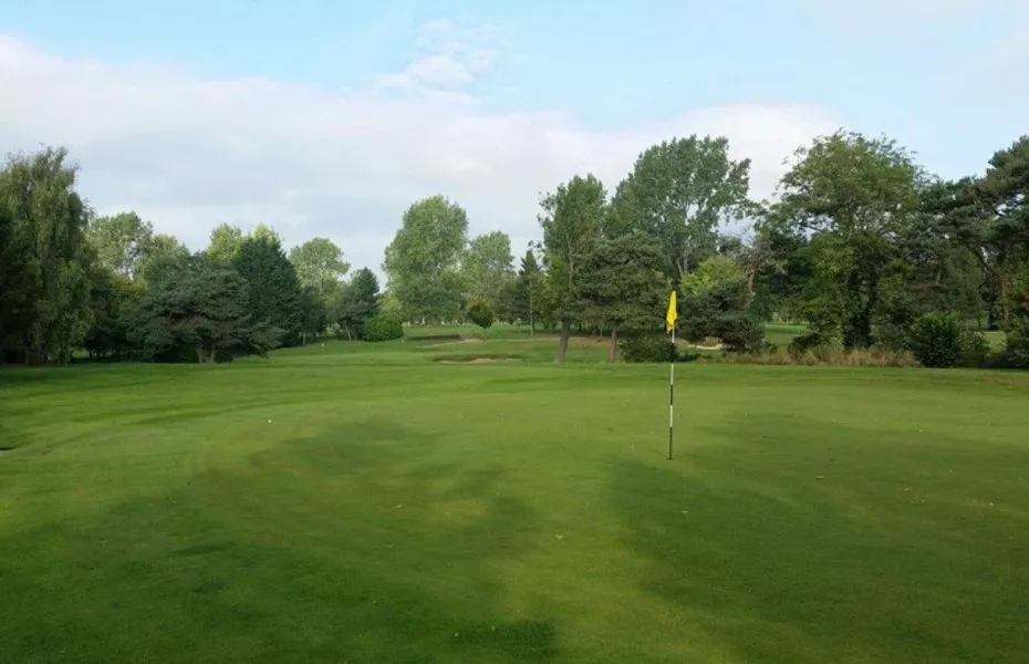 3rd hole at Vicars Cross