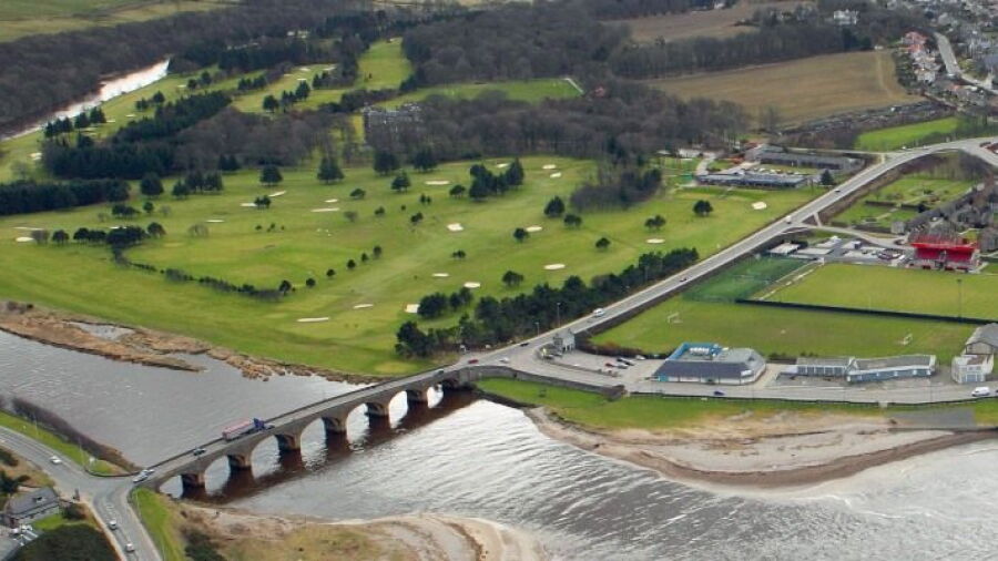 Duff House Royal GC: Aerial