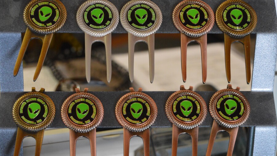 Nancy Lopez Golf Course at Spring River - ball markers