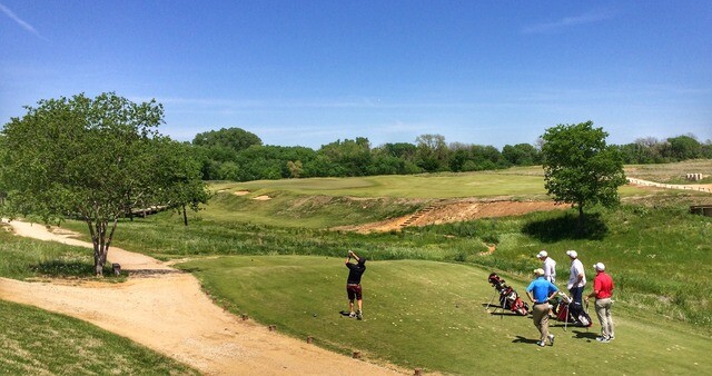 Par 3 11th at Trinity Forest