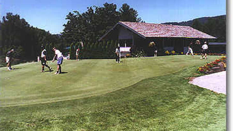 Lewis River putting green