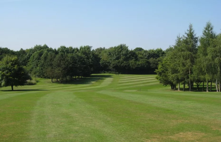 16th fairway at Mile End Golf Club