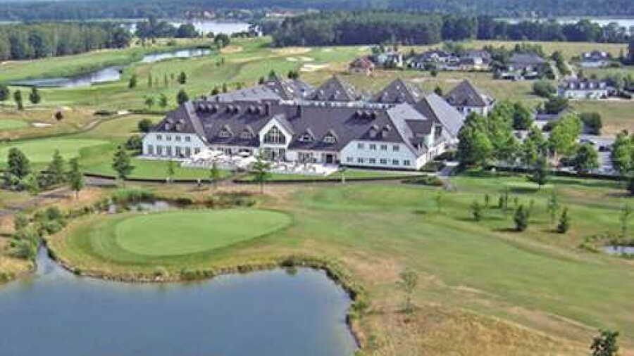 Seddiner See GCC: Clubhouse (aerial)