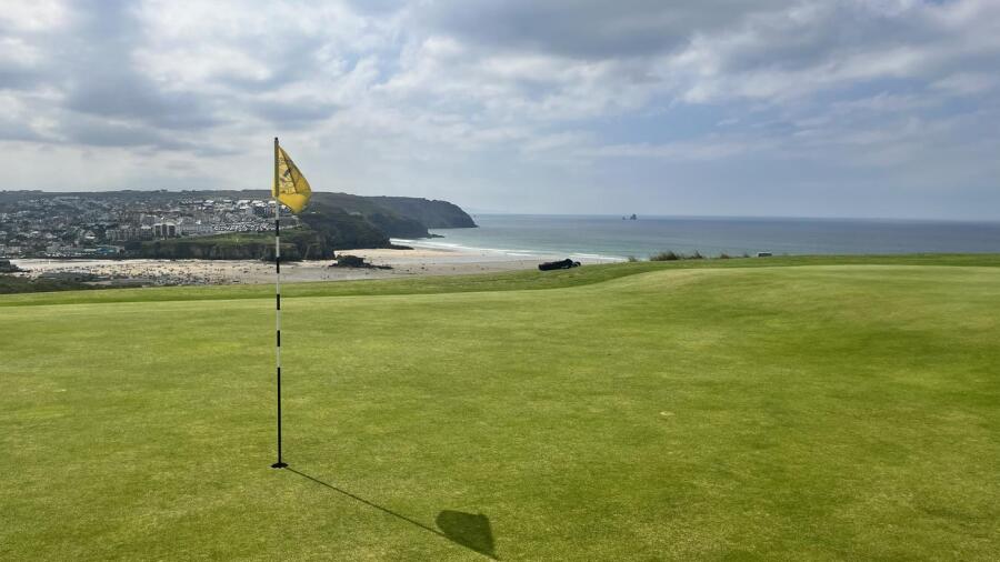 Perranporth Golf Club - flag