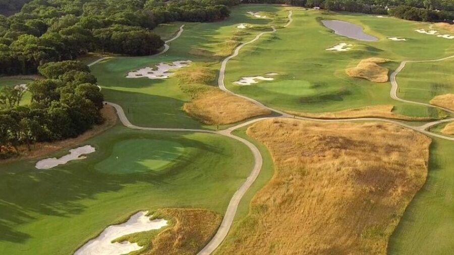 Texas Rangers GC: Aerial