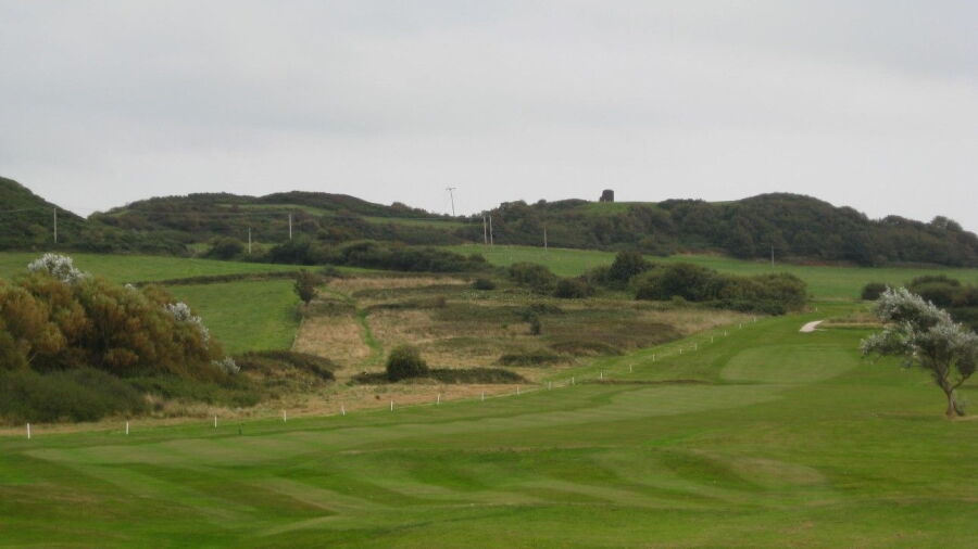 18th fairway