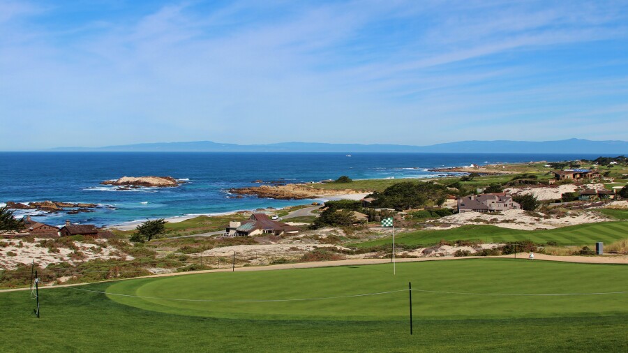 Spyglass Hill Golf Course - hole 2
