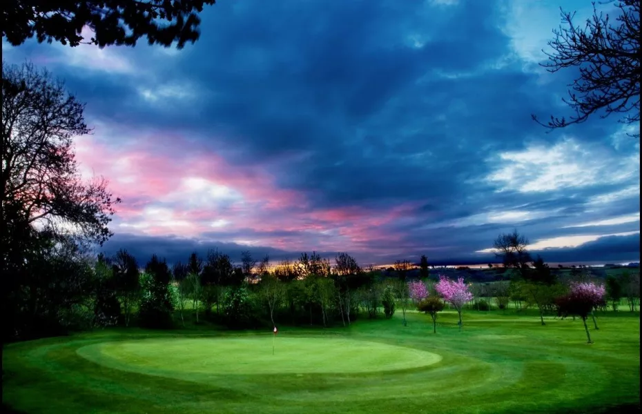 16th hole at sunrise