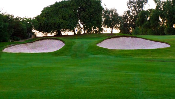 San Juan Hills Golf Club - new bunkers 