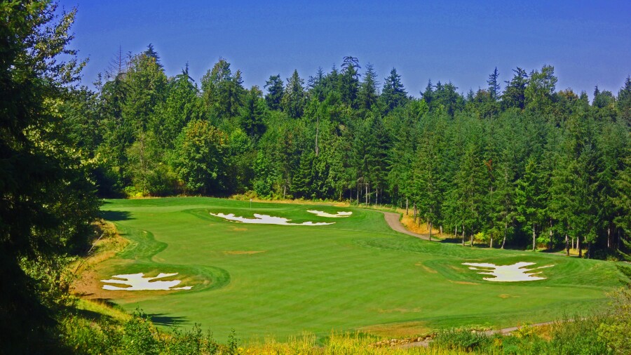 Salish Cliffs Golf Club - 15th hole