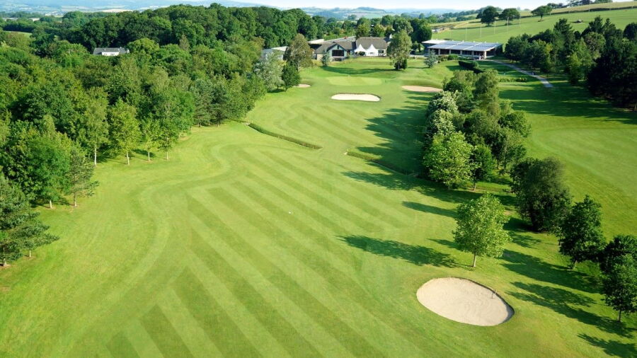 18th green, Dainton Park