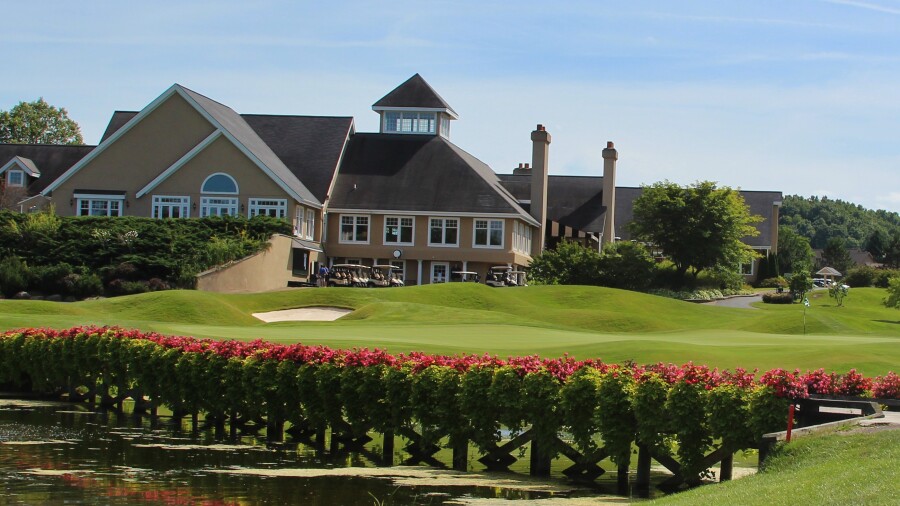 Cobblestone Creek C.C. golf course - 9th