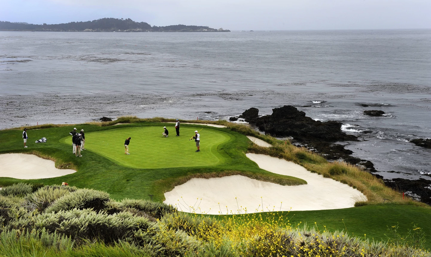 Pebble Beach Golf Links - hole 7 green
