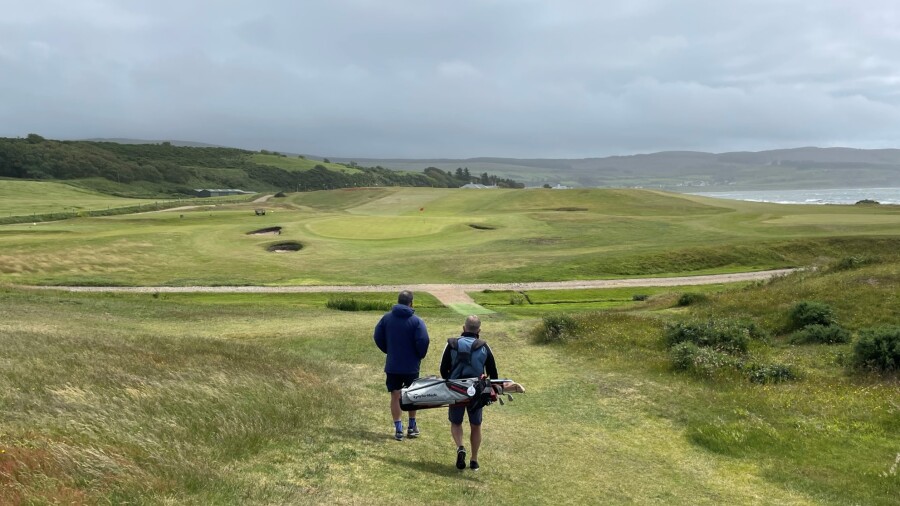 Shiskine Golf & Tennis Club - walkers