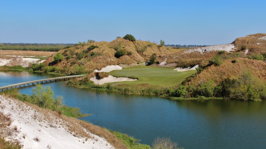 Streamsong Resort - Blue golf course - hole 7