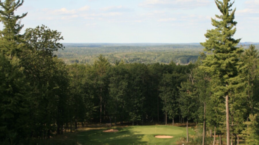 Timberstone Golf Course in Michigan - hole 17