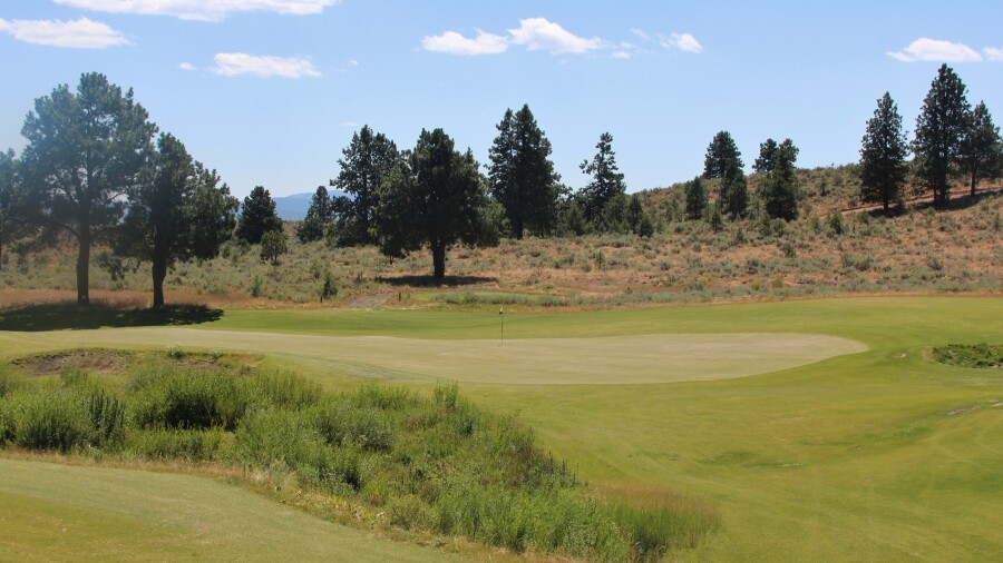 The Retreat & Links at Silvies Valley Ranch - Hankins course - hole 9 