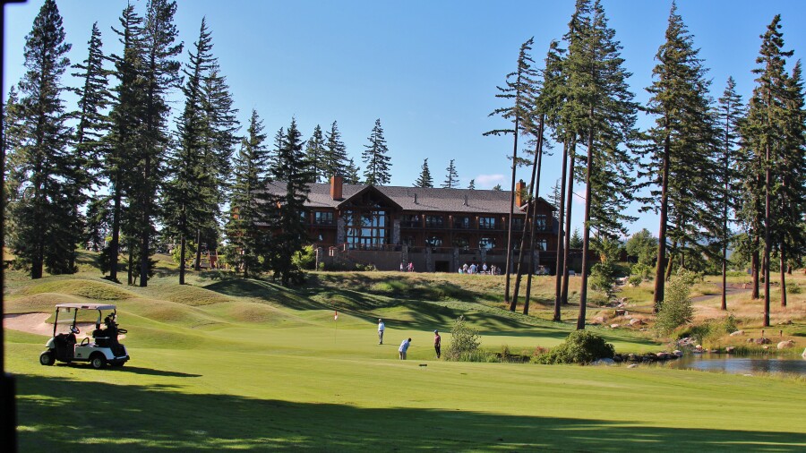 Suncadia Resort - Prospector golf course - hole 9