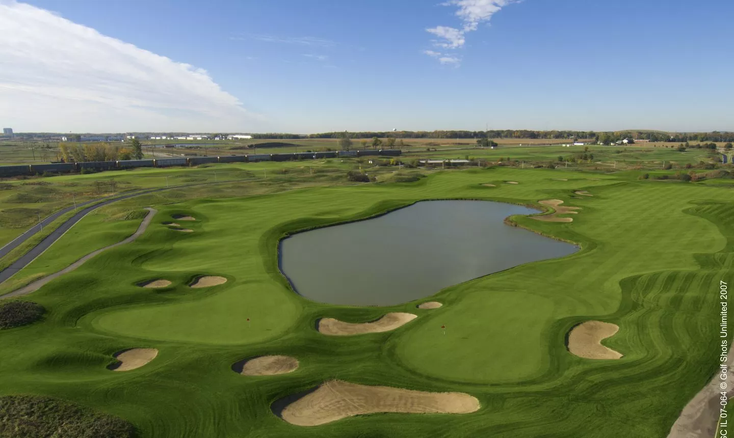 Prairie Landing - holes 9 and 18