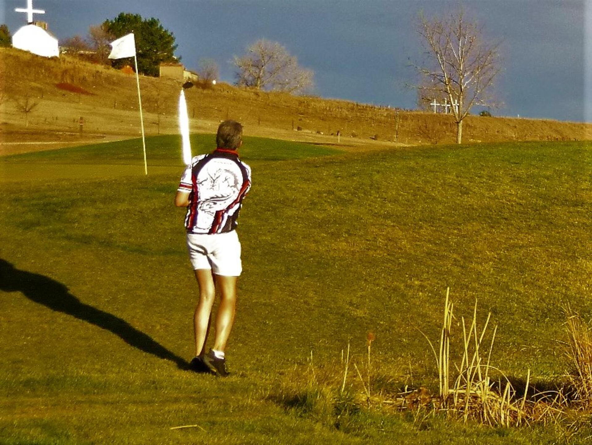 3rd on #14... light saber! (Photo submitted by DiamondAces on 11/09/2020)
