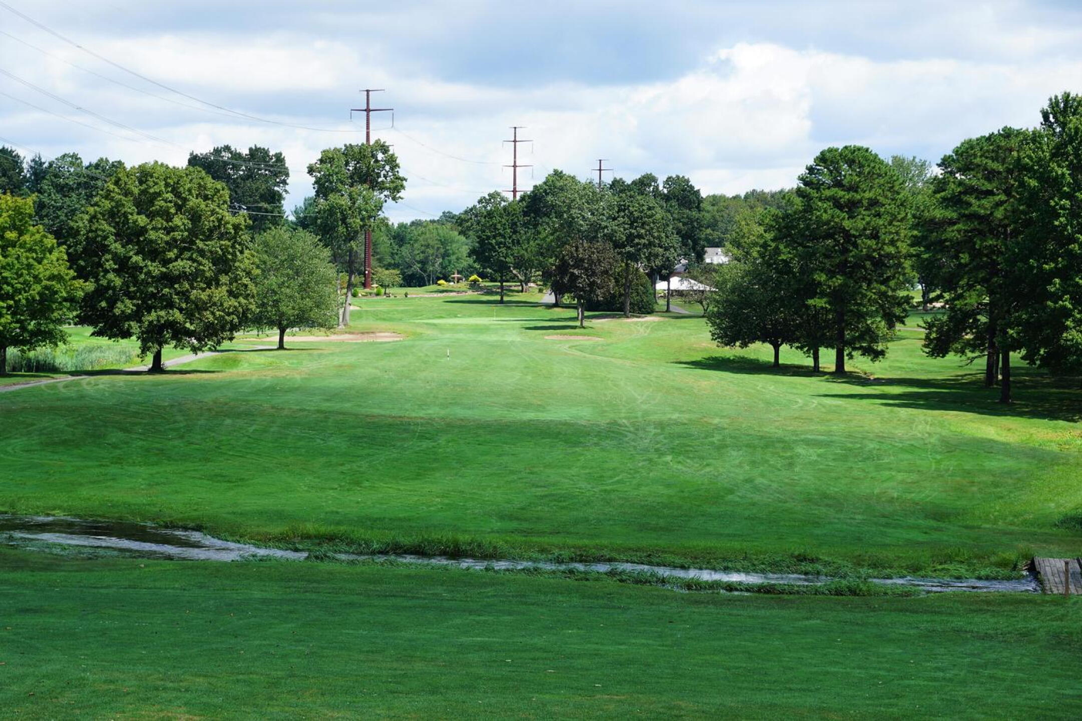 The sixth. Number 1 index. Why so hard? The brook forces most to hit 3-wood from the tee, and it’s 575 yards long. (Photo submitted by AptlyLinked on 08/25/2021)
