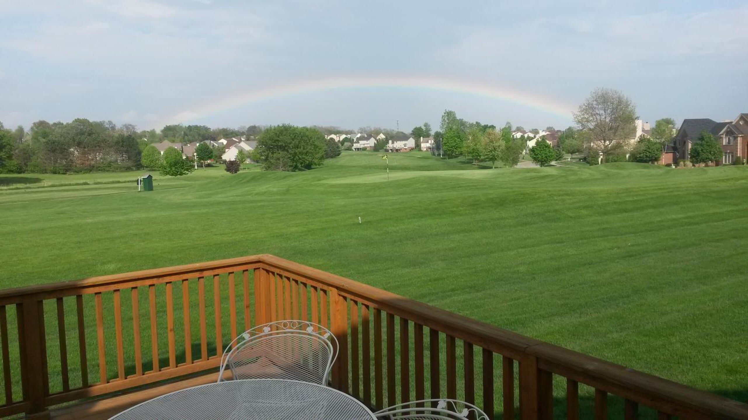 Looking Down the 14th Fairway of Beacon Hill after an afternoon rain (Photo submitted by null on 05/22/2015)