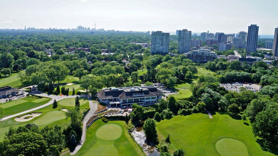Centennial Park Golf Centre: Aerial view