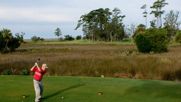 King and Prince golf course - hole 13
