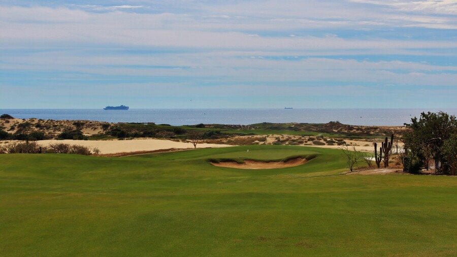 El Cardonal course at Diamante Cabo San Lucas - hole 7