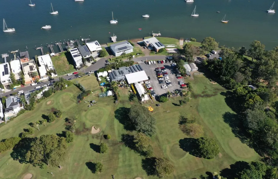 Bulimba GC: Aerial