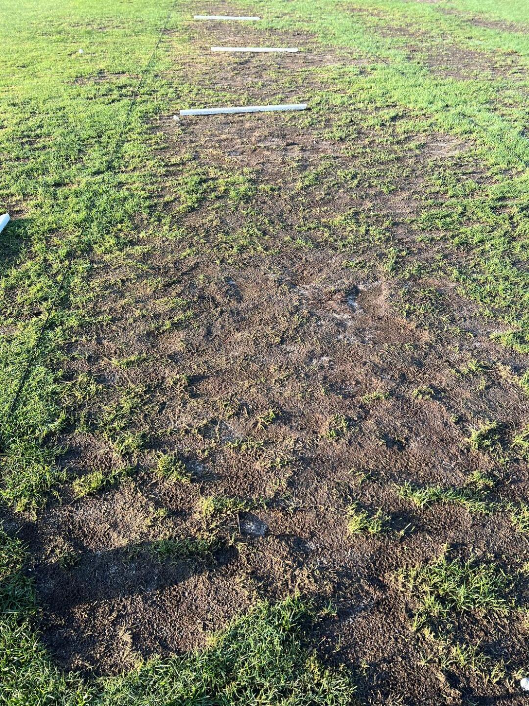 The range is a mess (Photo submitted by Bharrison1 on 08/16/2023)