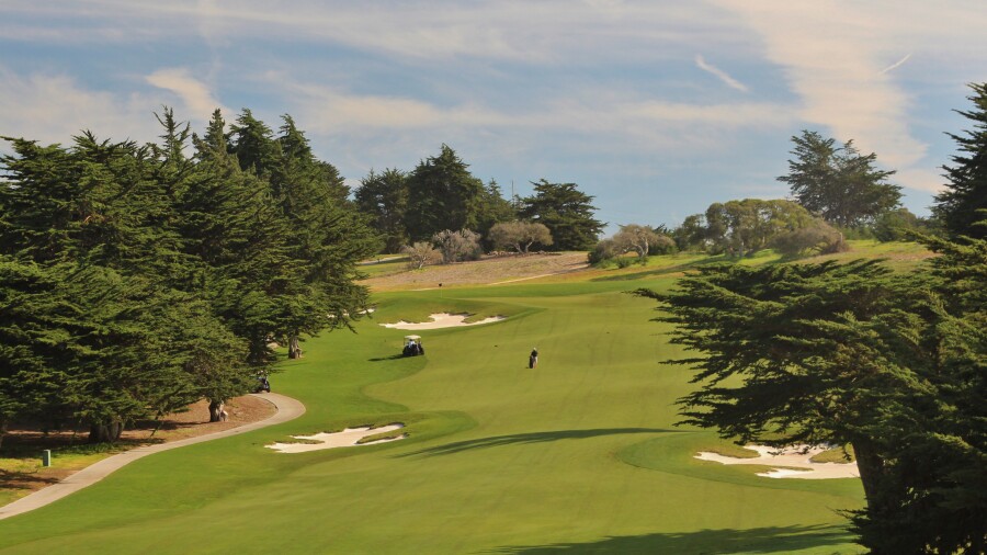 Black Horse golf course - Bayonet/Black Horse - hole 14