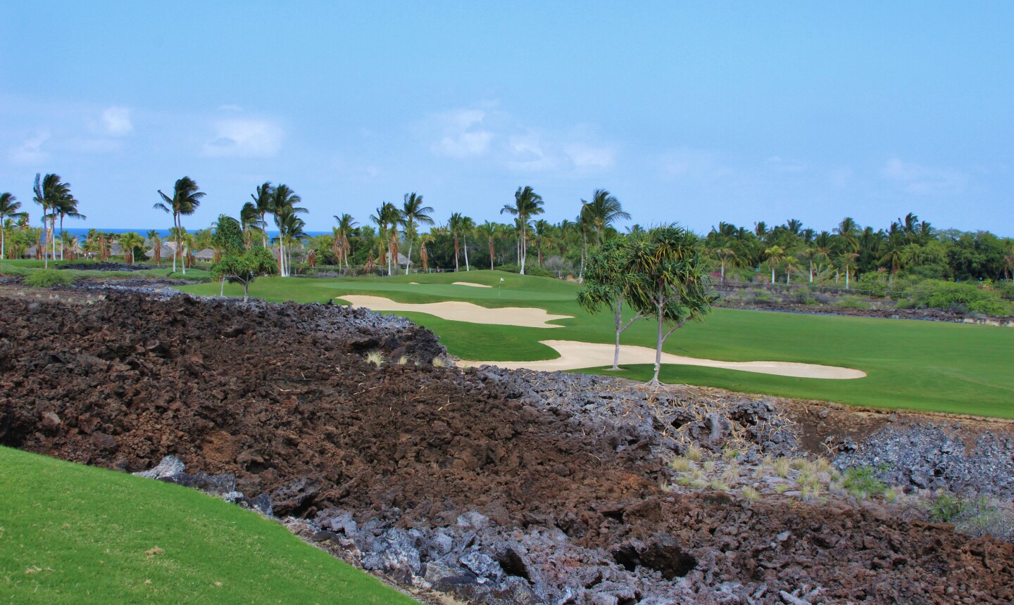 Volcanoes And Golf Courses Live Together In Harmony On The West Coast And Hawaii