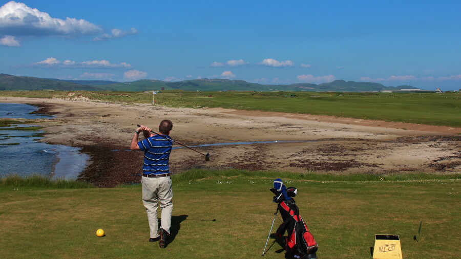 Machrihanish Golf Club - hole 1