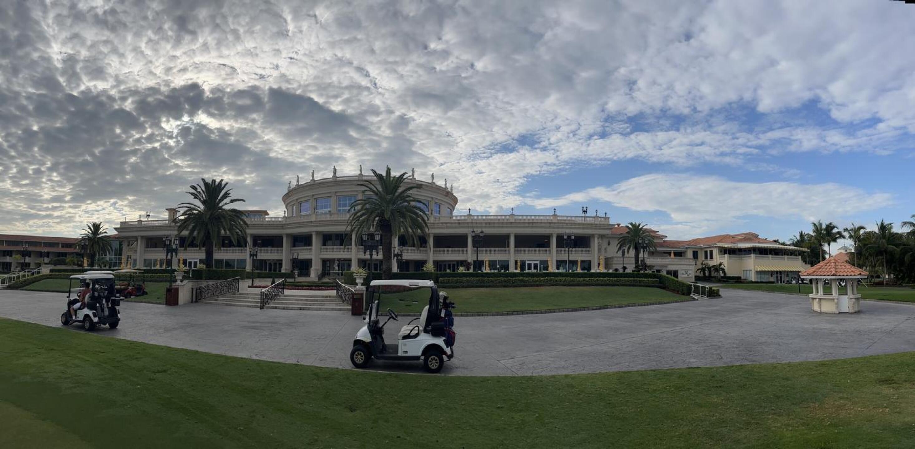 Backside of the Trump clubhouse. (Photo submitted by stepgarr2 on 05/01/2022)