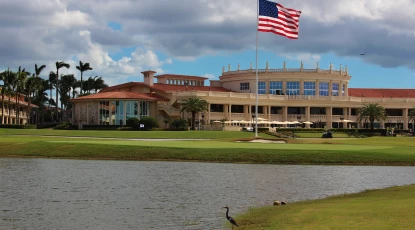 Blue Monster at Trump National Doral Miami - hole 18  