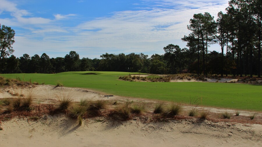 Pinehurst's No. 2 golf course - hole 3