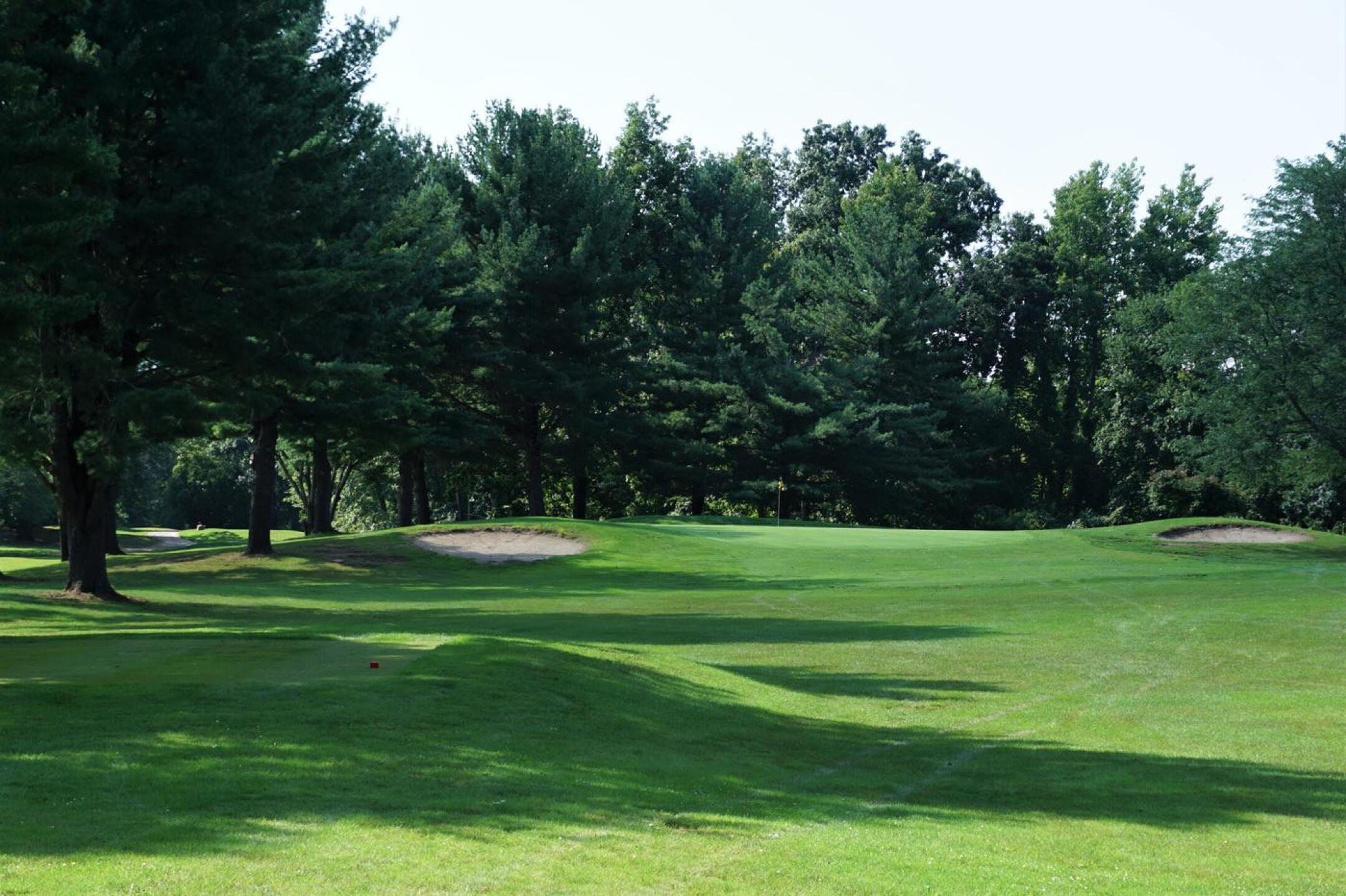 A par-3 that tops out at 206, seventeen requires an accurate tee shot if you hope to get aboard its green. (Photo submitted by AptlyLinked on 08/25/2021)