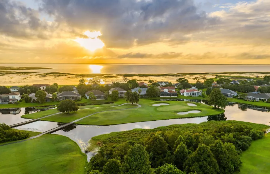 Kissimmee Bay CC: Aerial