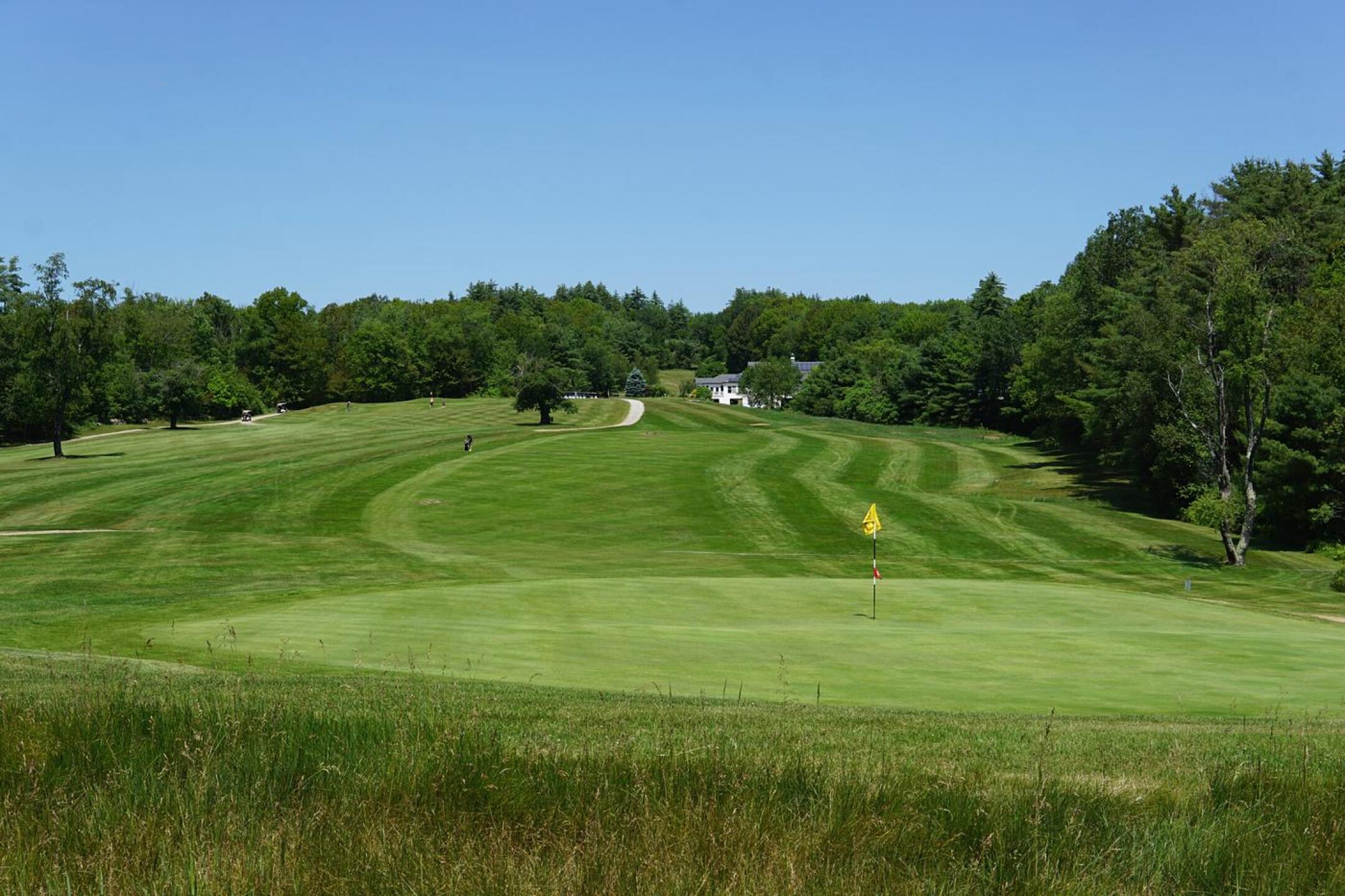 The first plays downhill to the fairway and into a two-tiered green. (Photo submitted by AptlyLinked on 06/23/2023)