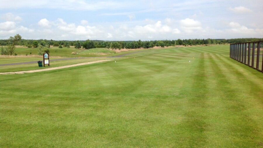 1st tee on the Dawson at Longhirst Hall