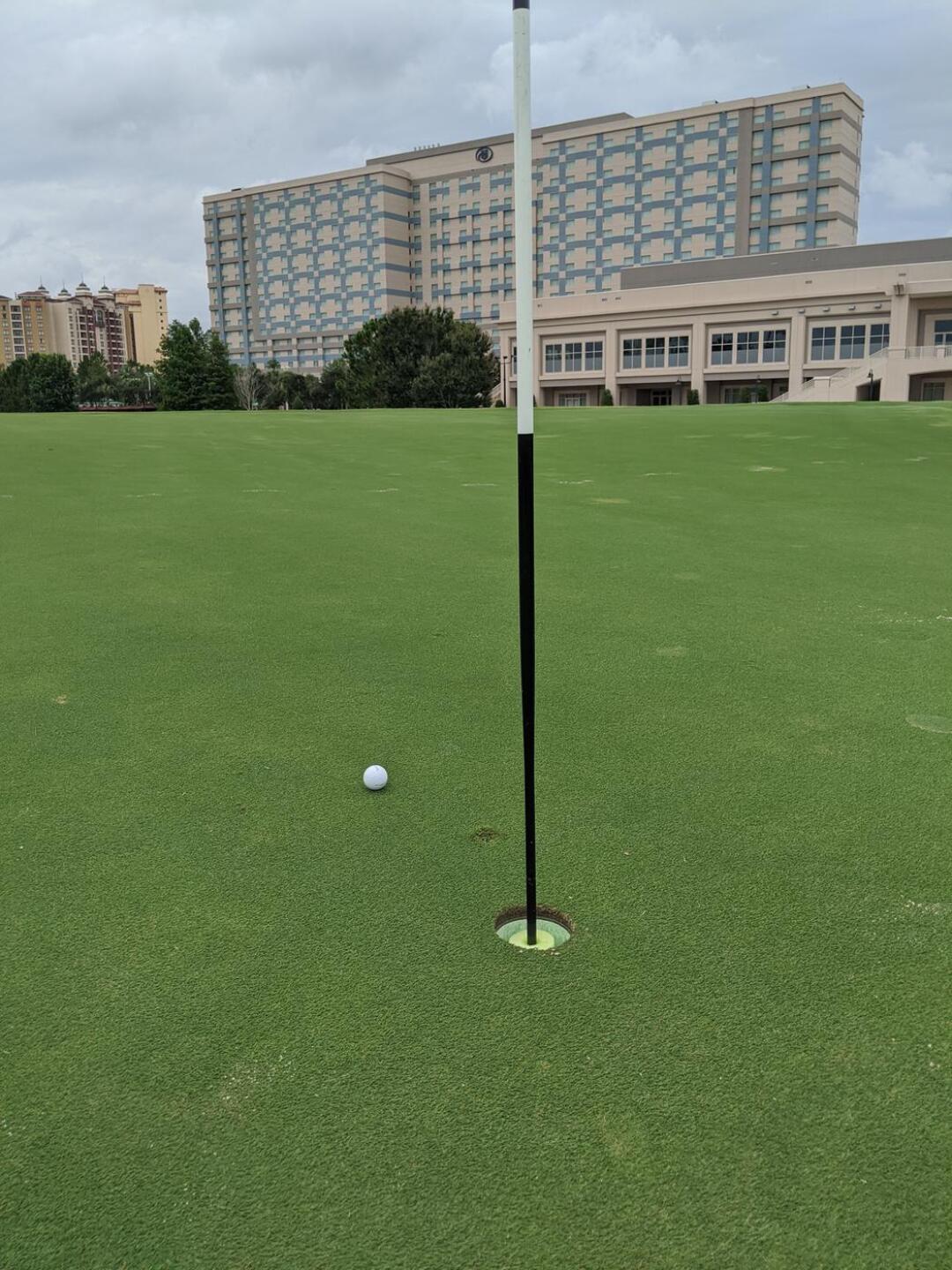 Finally grabbed a birdie on 18. Thank you, Golf Gods. (Photo submitted by atowally4 on 06/07/2020)