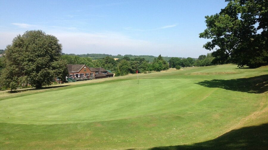 18th green at Chipstead