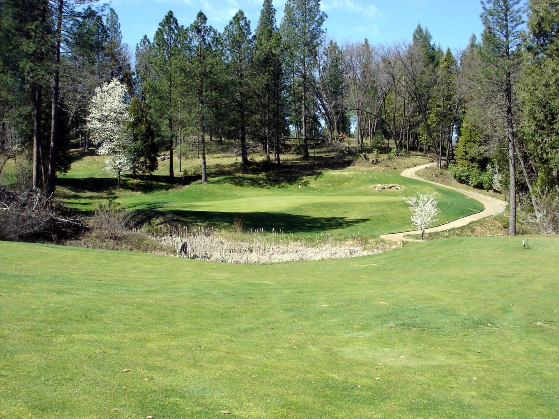 Apple Mountain GR, Hole 12, Par 4, 376 yds, (Photo submitted by DYakimec on 03/18/2020)