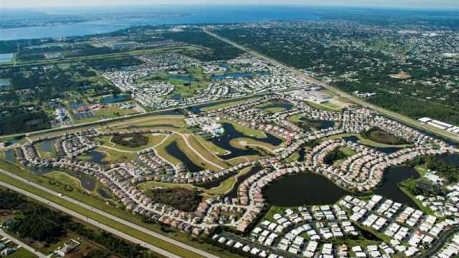 Kings Gate GC: Aerial view
