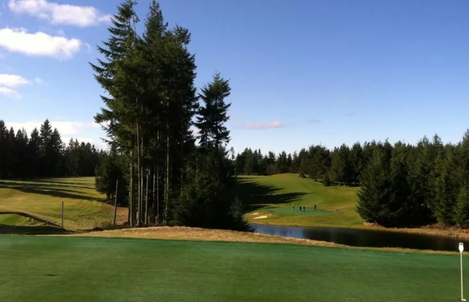 Gold Mountain GC: Practice area