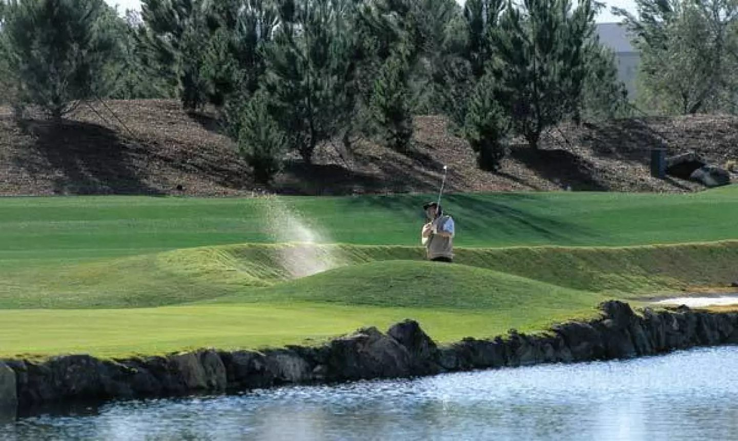 Desert Pines Golf Club - Sand Bunkers