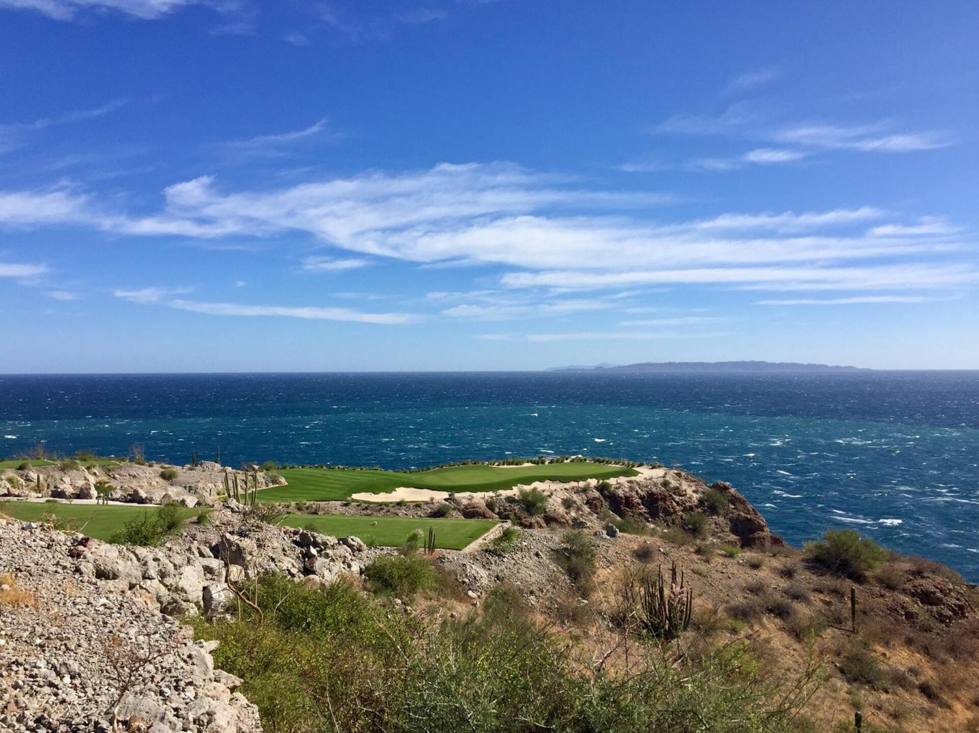 Danzante Bay's 17th is a postcard-ready par 3. (Photo submitted by TimGavrichGP on 12/29/2017)