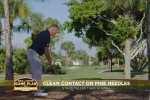 Build a Better Game Plan - Skill 6 - Hitting from pine needles